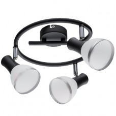 Φωτιστικό Σποτ 3xE14 230V Μαύρο 955EDDY3/BL